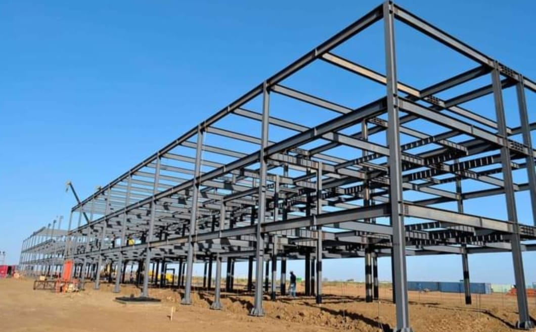 kosntruksi baja di Lombok