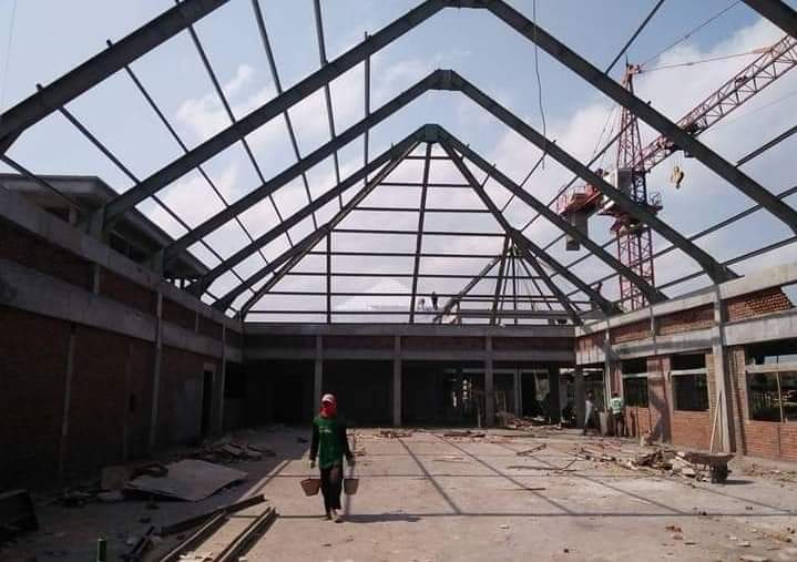 Konstruksi Baja di Lombok