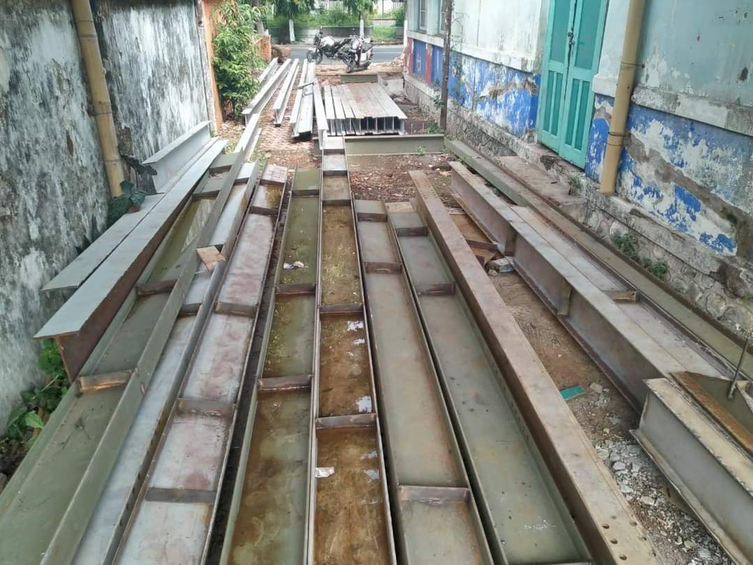 Konstruksi Baja di Lombok